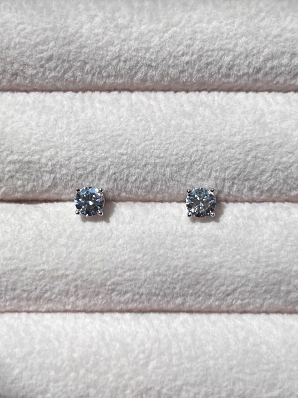 E069 | Petite Moissanite Studs